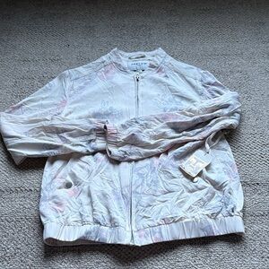 Obey White and Gray Jacket